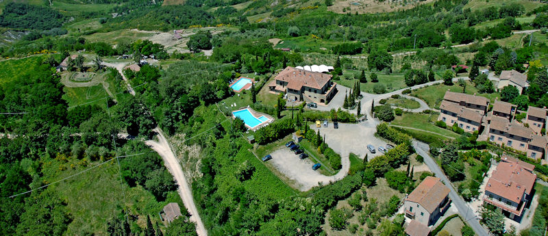 Agroturismus ve Val d'Orcia